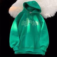 Custom streetwear hip hop 100% cotton heavy weight puff print hoodie pullover hoodie