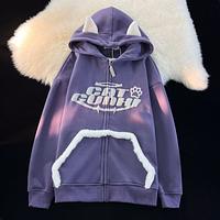 Customized Logo Puff Printed Men Hoodie Sweatshirt Classic Style Pullover Puff Printing men's hoodie